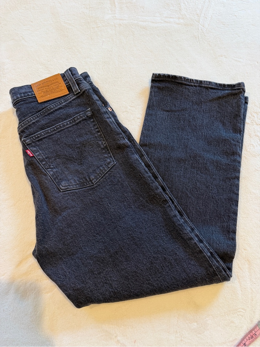 Levi's Women's Straight Leg Jeans in Dark Indigo